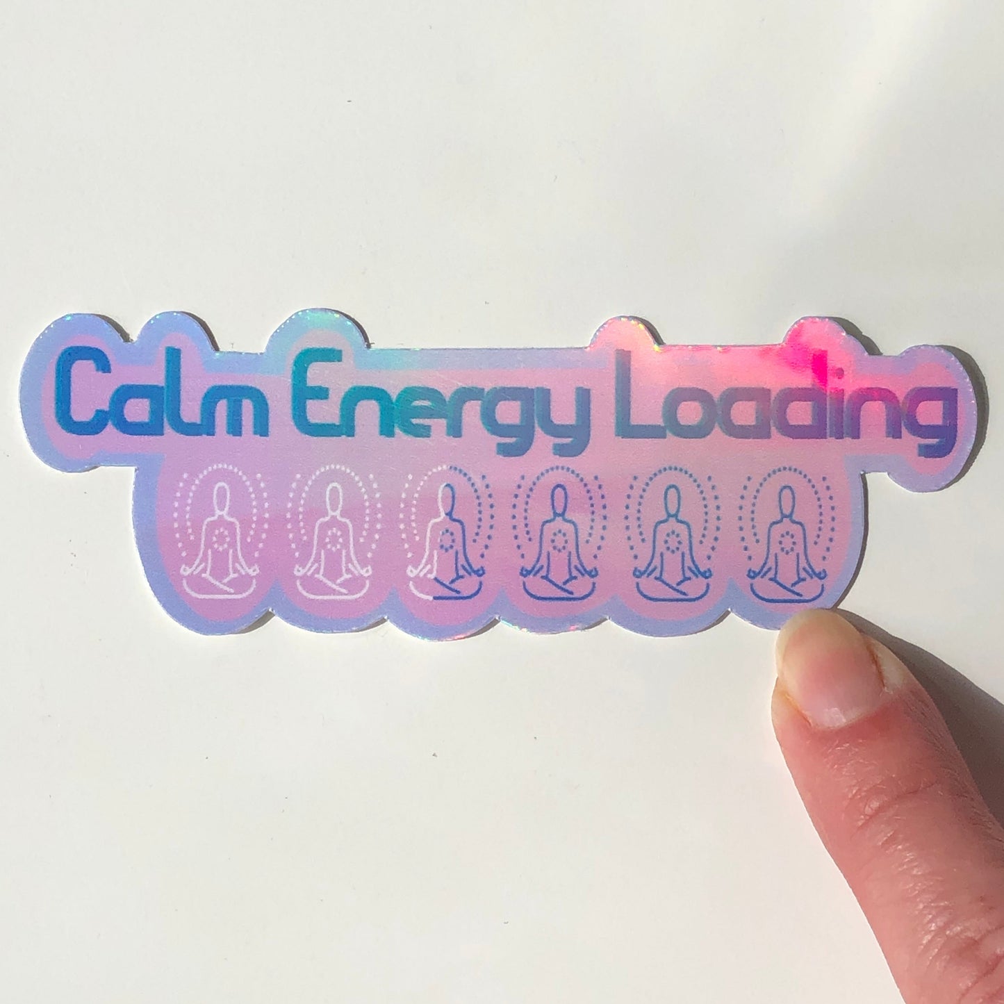 Calm Energy Loading Sticker